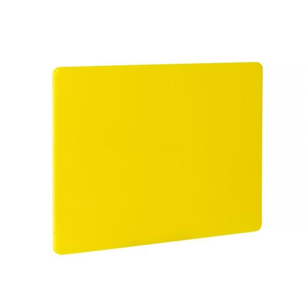 HENDI Schneidbrett HACCP GN 1/1 GN 1/1 Gelb 530 x 325 x 10 mm