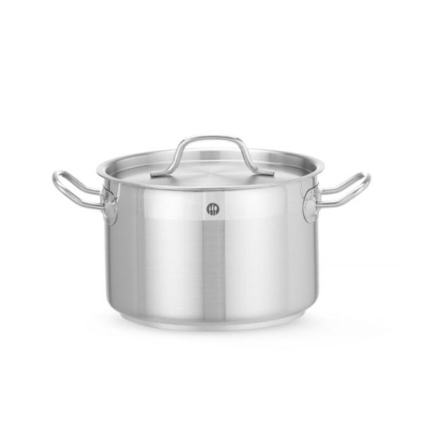 HENDI Kochtopf mittel - mit Deckel Profi Line 4 l, Ø 200 x 130 mm