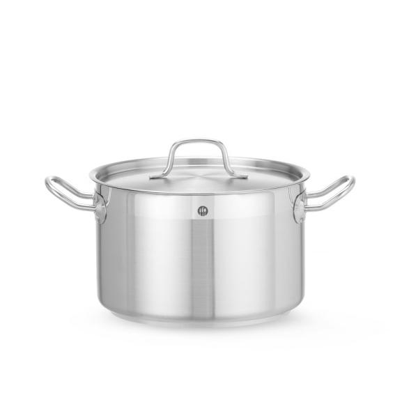 HENDI Kochtopf mittel - mit Deckel Profi Line 7 l, Ø 240 x 150 mm