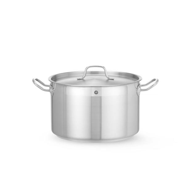 HENDI Kochtopf mittel - mit Deckel Profi Line 10 l, Ø 280 x 170 mm
