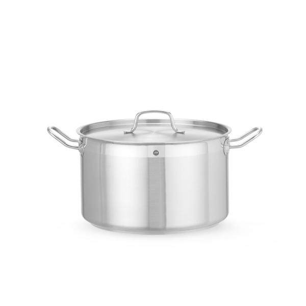HENDI Kochtopf mittel - mit Deckel Profi Line 15 l, Ø 320 x 190 mm