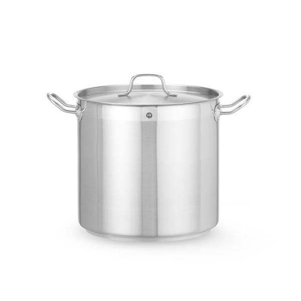 HENDI Kochtopf hoch - mit Deckel Profi Line 16 l, Ø 280 x 260 mm