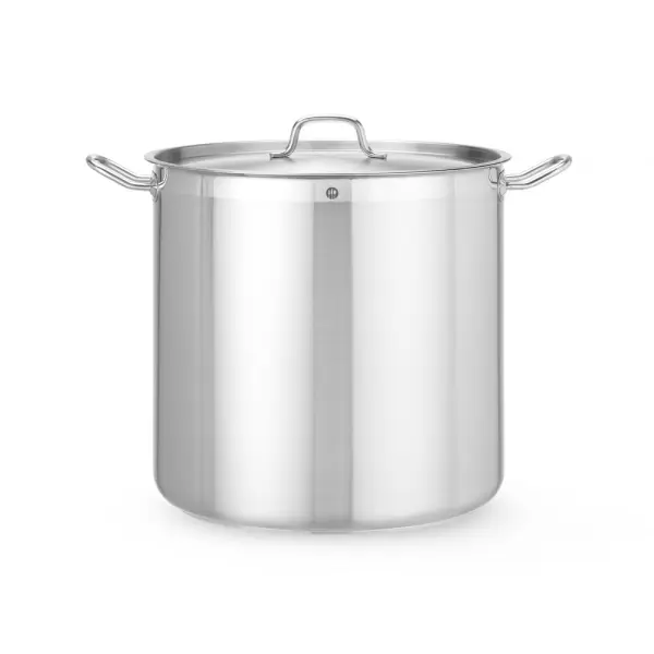 HENDI Kochtopf hoch - mit Deckel Profi Line 50 l, Ø 400 x 400 mm  