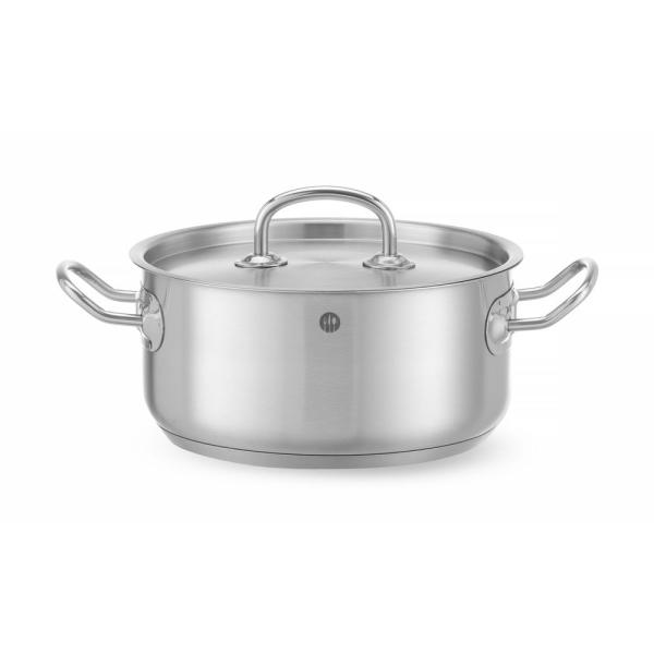 HENDI Bratentopf - mit Deckel Kitchen Line 2,9 l, Ø 200 x 95 mm
