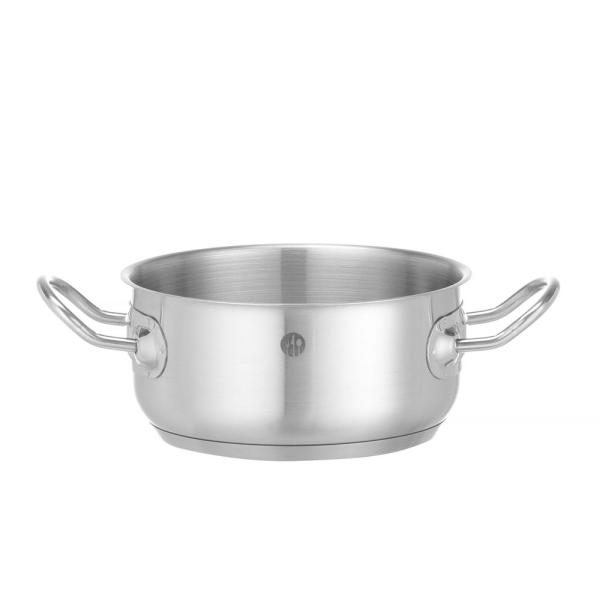 HENDI Bratentopf - ohne Deckel Kitchen Line 1,5 l, Ø 160 x 75 mm