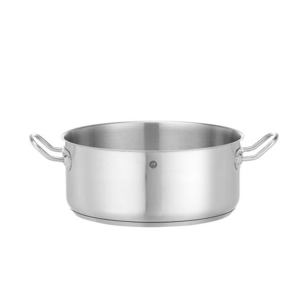 HENDI Bratentopf - ohne Deckel Kitchen Line 7,3 l, Ø 280 x 120 mm