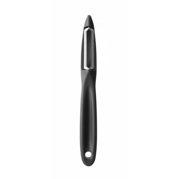 HENDI Universalschäler mit gezackter Klinge Schwarz Länge 175 mm