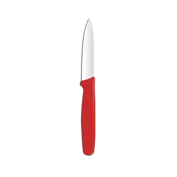 HENDI Gemüsemesser spitz Rot Länge 192mm  