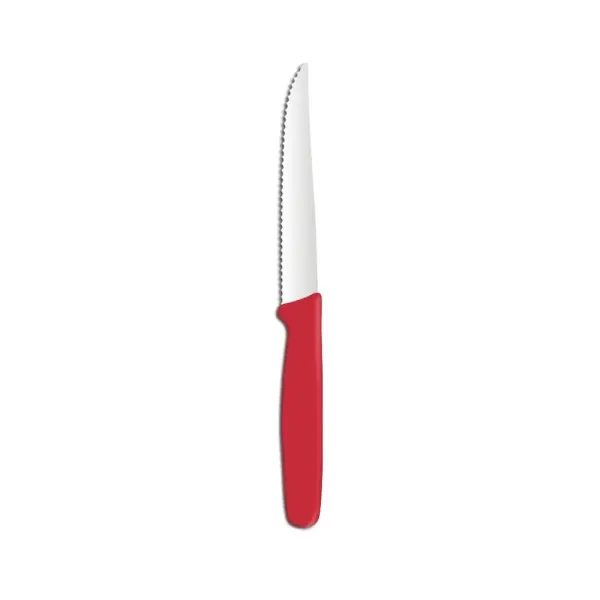 HENDI Tomatenmesser Rot Länge 214 mm  