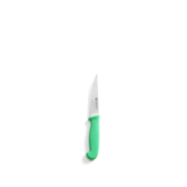 HENDI Universalmesser wellengeschliffen Grün Länge 205 mm