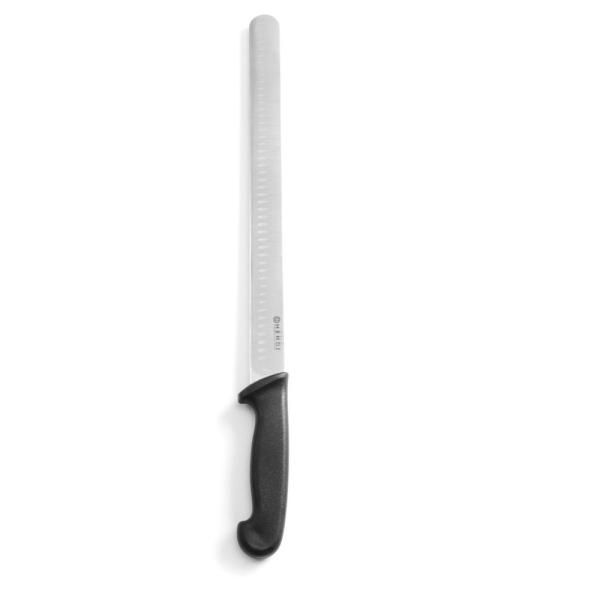 HENDI Schinken-/ Lachsmesser Schwarz Länge 490 mm