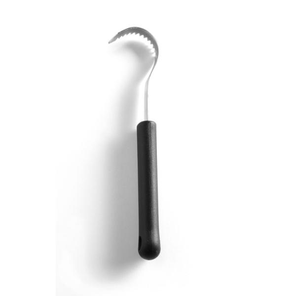 HENDI Butterroller - gezackt Schwarz Länge 190 mm