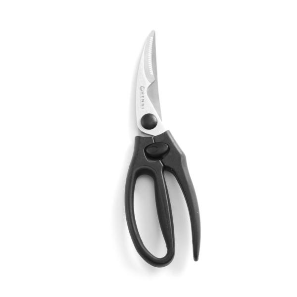HENDI Geflügelschere Schwarz Länge 240 mm