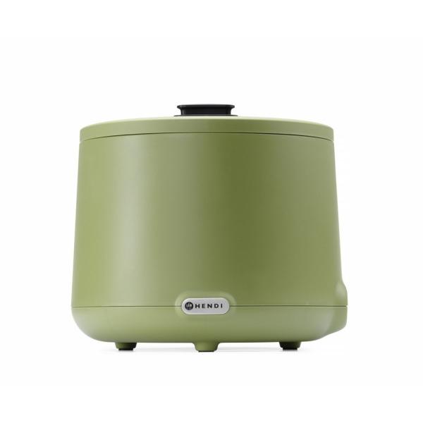 HENDI Suppenkessel UNIQ 8 l, Grün 220-240V / 500W Ø 365 x 325 mm
