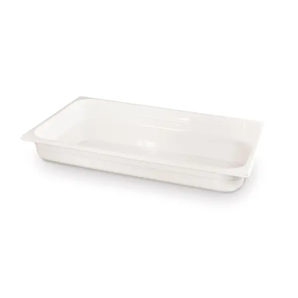 HENDI Gastronorm-Behälter 1/1 GN 1/1 9 l, Weiß 530 x 325 x 65 mm  