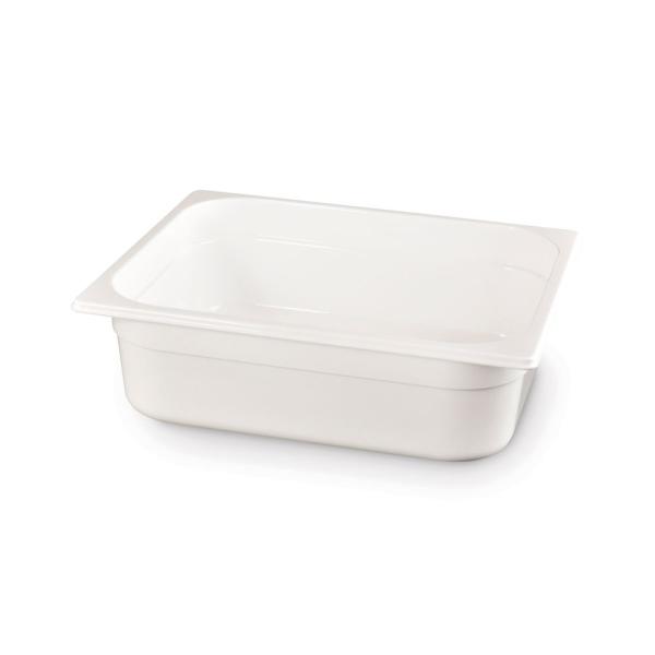 Bild 0 HENDI Gastronorm-Behälter 1/2 GN 1/2 6,5 l, Weiß 325 x 265 x 100 mm