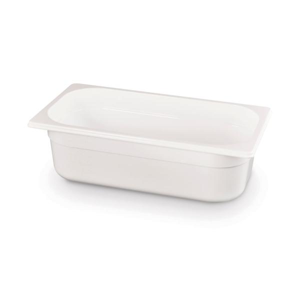 HENDI Gastronorm-Behälter 1/3 GN 1/3 4 l, Weiß 325 x 176 x 100 mm