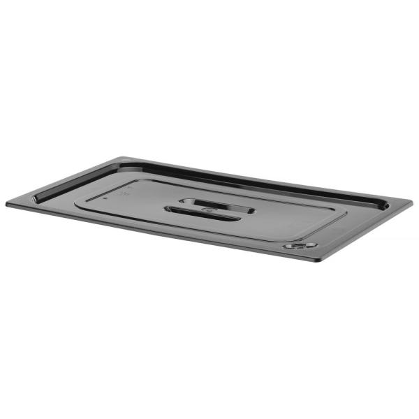 HENDI Gastronorm-Deckel GN 1/1 Schwarz 530 x 325 mm