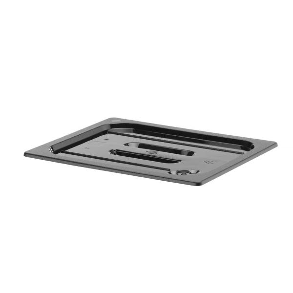 HENDI Gastronorm-Deckel GN 1/2 Schwarz 325 x 265 mm
