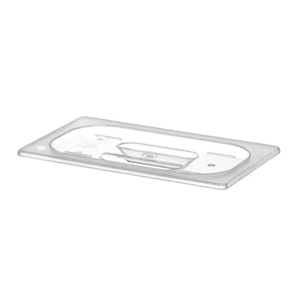 HENDI Gastronorm-Deckel GN 1/4 Transparent 265 x 162mm  Temperaturbeständig bis 110°C