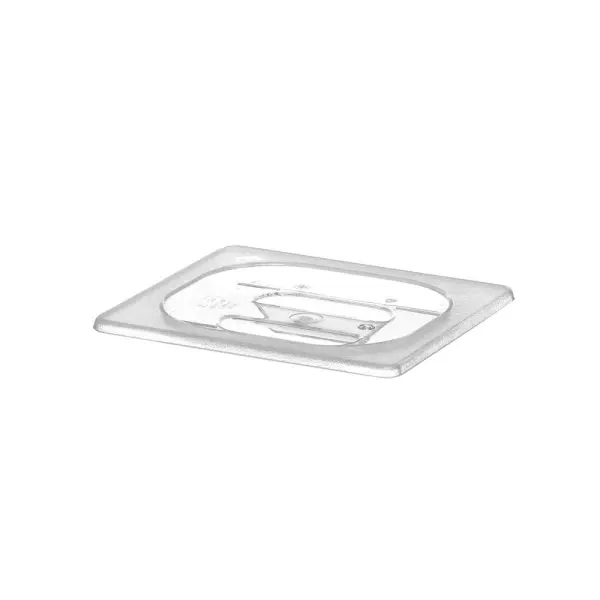 HENDI Gastronorm-Deckel GN 1/6 Transparent 176 x 162mm  Temperaturbeständigkeit bis 110°C