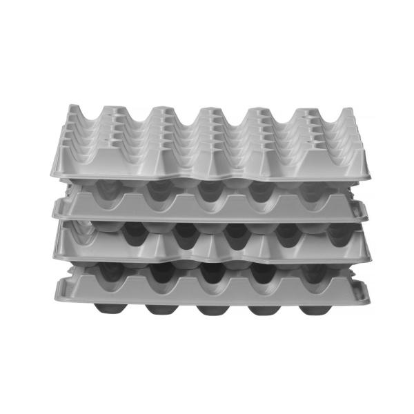 HENDI Set aus 4 Eierbehältereinsätzen für OVOBOX 120  291 x 288 x 41mm