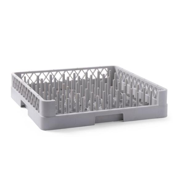 HENDI Geschirrspülkorb für Tabletts 500 x 500 x 100 mm