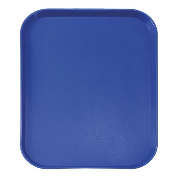 HENDI Serviertablett Blau 265 x 345 x 20 mm
