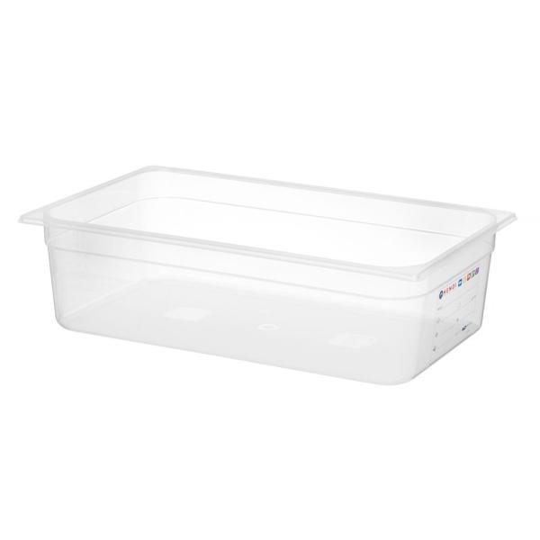 HENDI Gastronorm-Behälter 1/1 GN 1/1 21 l, Transparent 530 x 325 x 150 mm