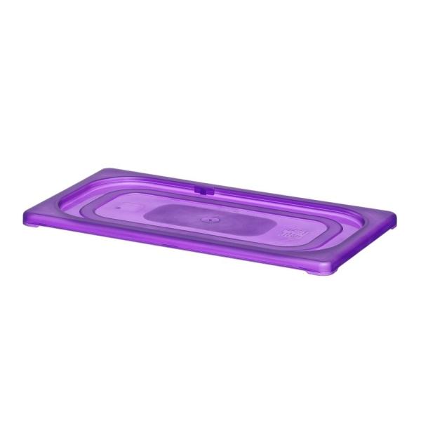 HENDI Gastronorm-Deckel violett GN 1/3 Violett 325 x 176 mm