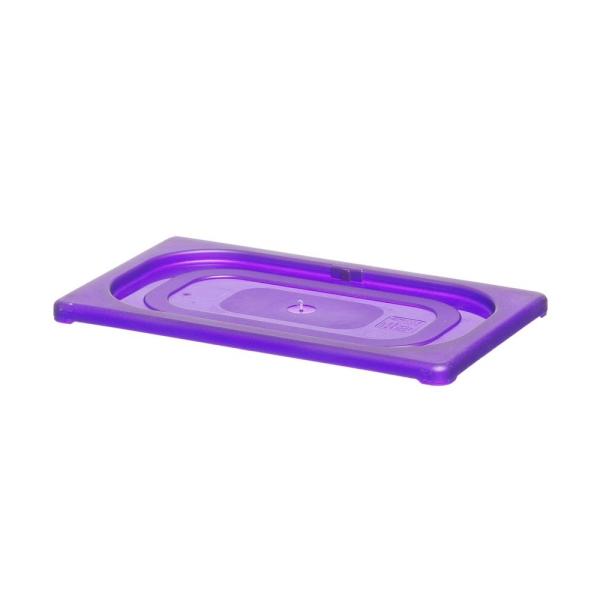 HENDI Gastronorm-Deckel violett GN 1/4 Violett 265 x 162mm
