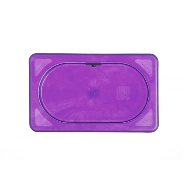 HENDI Gastronorm-Deckel violett GN 1/9 Violett 176 x 108 mm