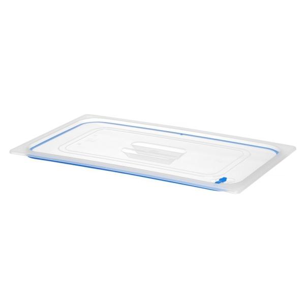 HENDI Gastronorm Deckel GN 1/9 – 176x108 Mm, Luftdicht, Silikondichtung, Temperaturbeständig -40 Bis +80°C, Für GN-Behälter (Polypropylen)