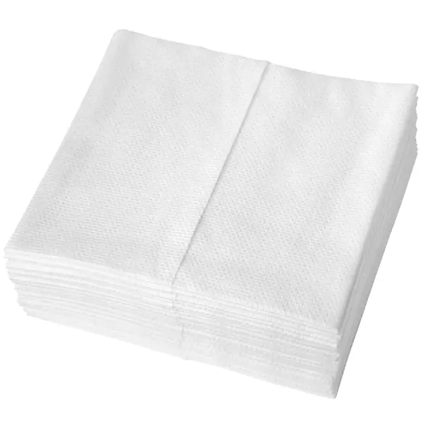 profix® venet Wischtücher 1-lagig, 36 × 40 cm, hochweiß, Lochvlies, Z-Falz 1 Pack = 600 Tücher