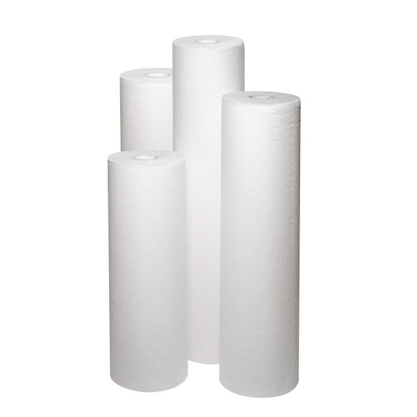 TEMDEX Ärzterollen, Liegenauflagen 2-lagig, 39 x 38 cm, hochweiß, Rolle 80 m 1 Karton = 6 Rollen