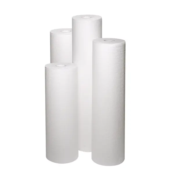 TEMDEX Ärzterollen, Liegenauflagen 2-lagig, 50 x 38 cm, hochweiß, Rolle 80 m 1 Karton = 6 Rollen