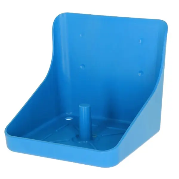 KERBL Lecksteinhalter aus Kunststoff eckig royalblau