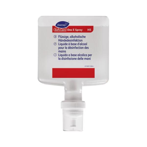 Diversey Soft Care Des E Spray H5 flüssige, alkoholische Händedesinfektion 1,3 l Kartusche