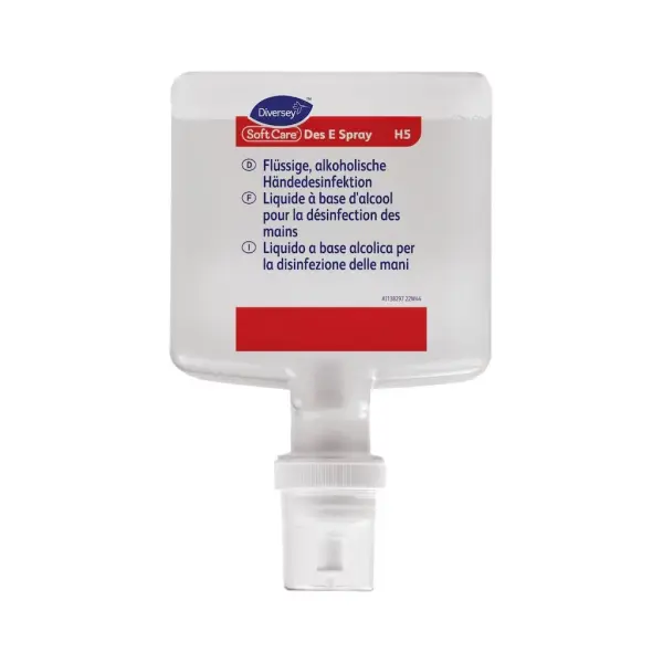 Diversey Soft Care Des E Spray H5 flüssige, alkoholische Händedesinfektion 1,3 l Kartusche