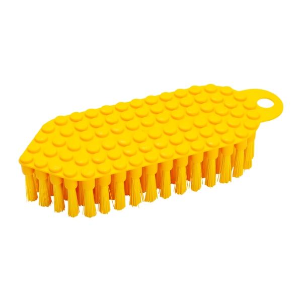 Haug Flexo-Bürste "flexible" Scheuerbürste 190 x 70 x 40 mm gelb