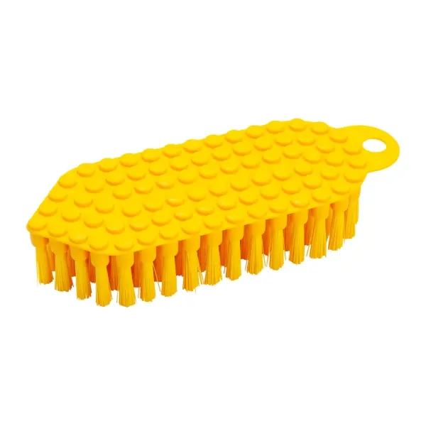 Haug Flexo-Bürste "flexible" Scheuerbürste 190 x 70 x 40 mm gelb