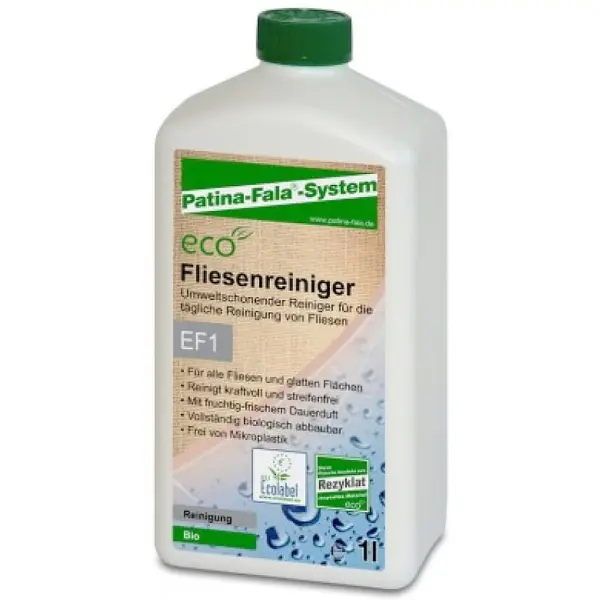 Patina-Fala ECO Fliesenreiniger umweltschonender Reiniger für die tägliche Reinigung 1 l Flasche