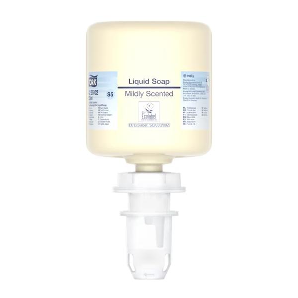 TORK Hand Mini Flüssigseife mild-duftende Flüssigseife 525 ml Kartusche