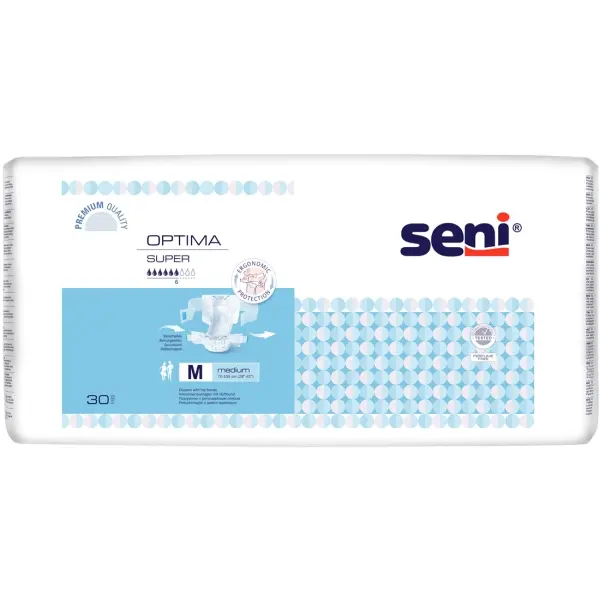 Seni Optima Super Gr. M Inkontinenzslip mit Hüftgürtel 1 Beutel = 30 Stück