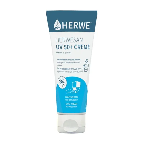 HERWE Herwesan UV 50+ Hautschutzcreme wasserfest mit LSF 50+ 100 ml Tube