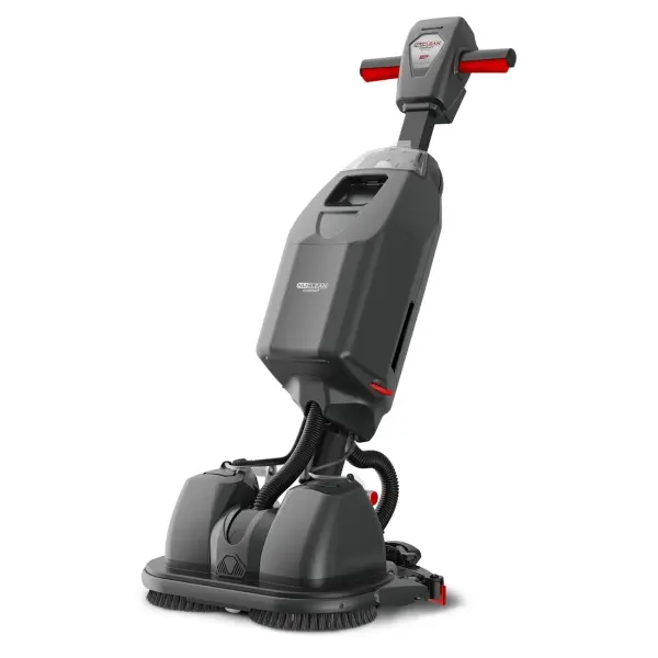 NUMATIC Akku-Scheuersaugmaschine NCC440NX mit Ladegerät, ohne Akku inkl. TenTec-Bürsten rot