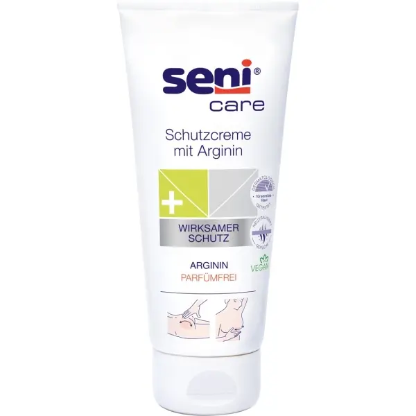 Seni Care Hautschutzcreme mit Arginin, parfümfrei 200 ml Tube