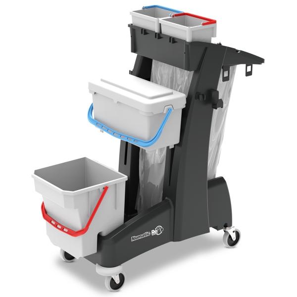 NUMATIC Doppelfahreimer MultiMatic MM 8 Reinigungswagen mit Moppboxsystem