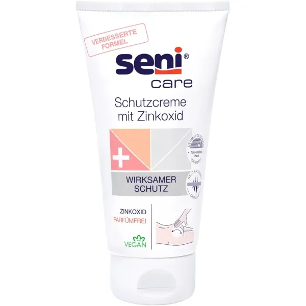 Seni Care Hautschutzcreme mit Zinkoxid, parfümfrei 150 ml Tube