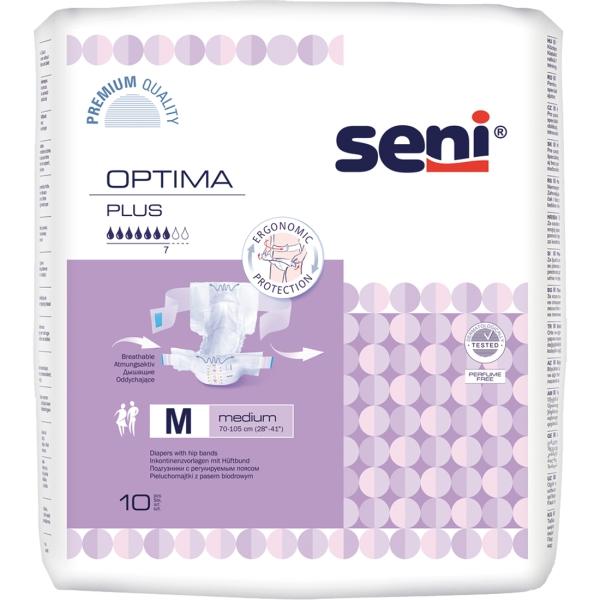 Seni Optima Plus Gr. M Inkontinenzvorlage mit Hüftbund 1 Beutel = 10 Stück